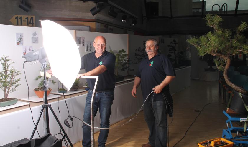 Beleuchtungsassistenz Hubert und Ralf