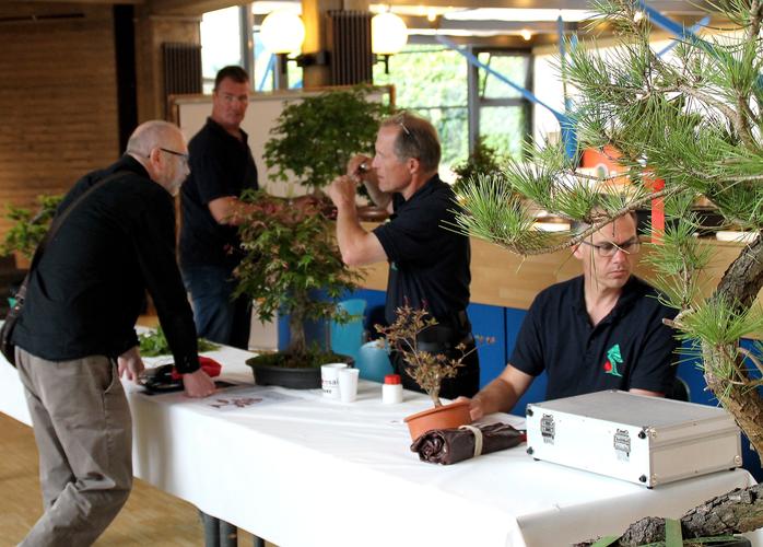 Michael, John und Bernd im Einsatz